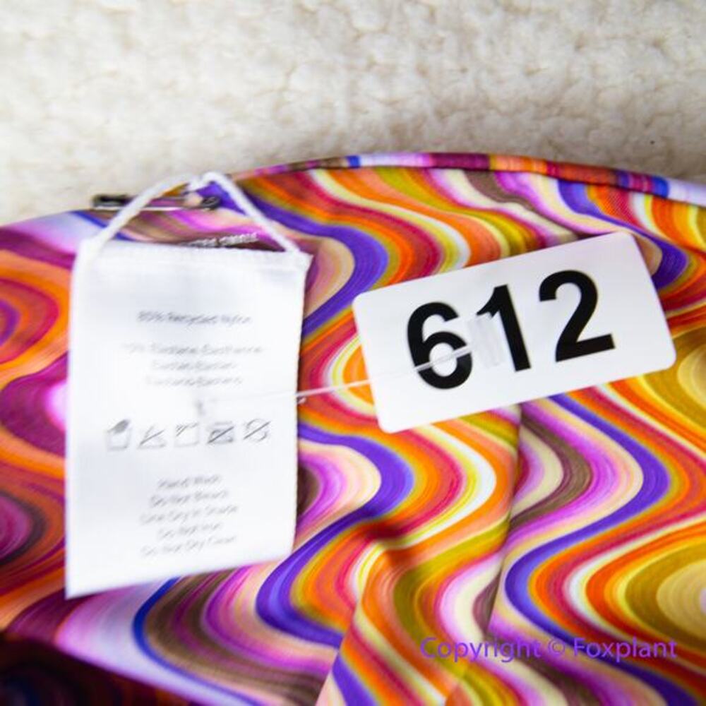 New! SALT GYPSY Free People bikini Bottoms in Soundwave print, size XS - Picture 12 of 12